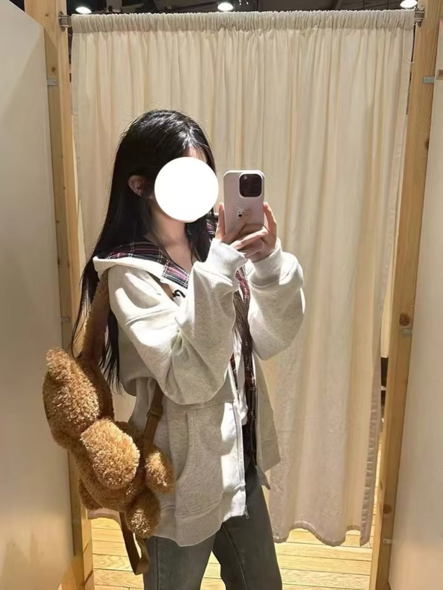 Heritage Plaid Fleece Hoodie