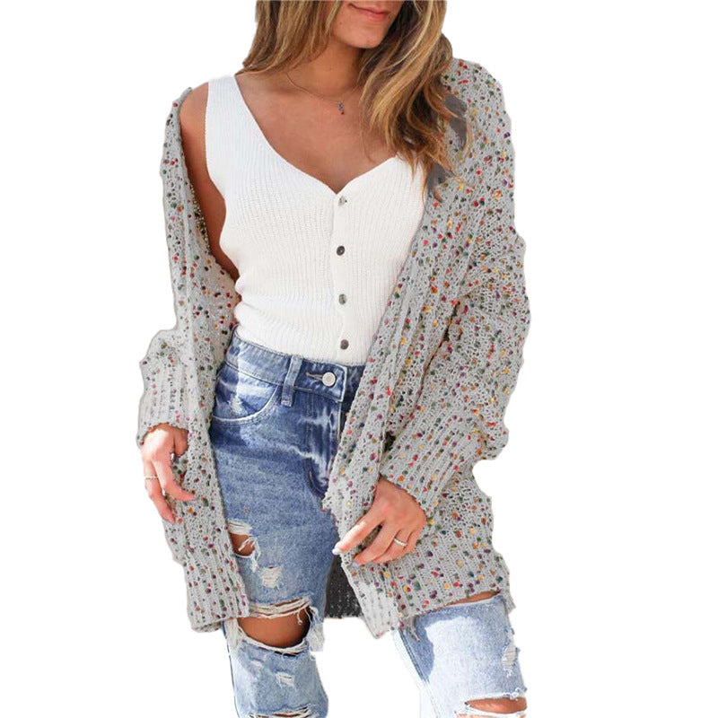 CozyCharm Pocket Cardigan