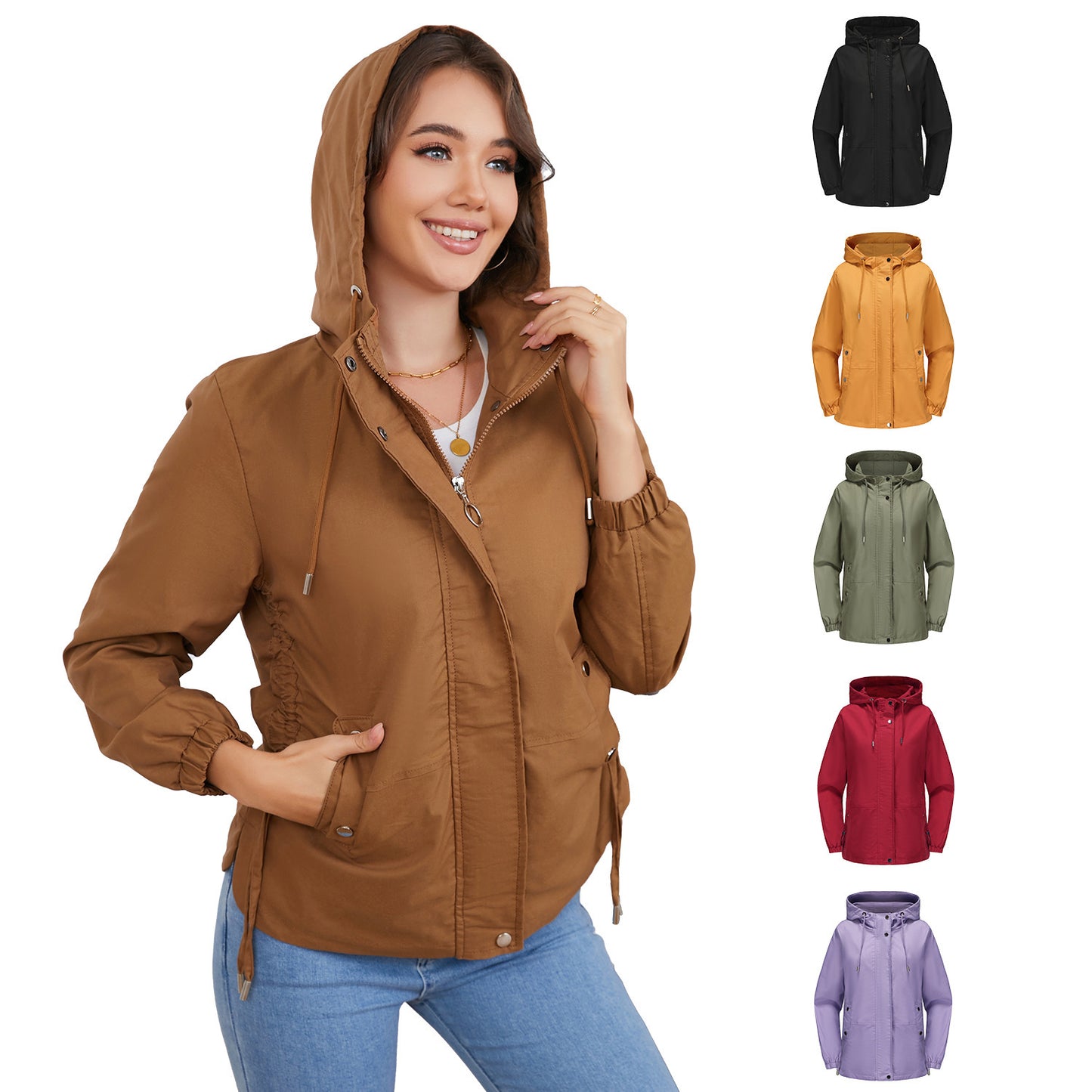 LustraBead Leather Sweater Coat