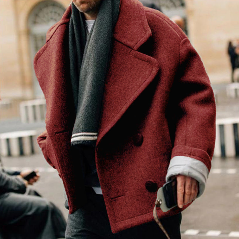 MetroLuxe Wool Coat