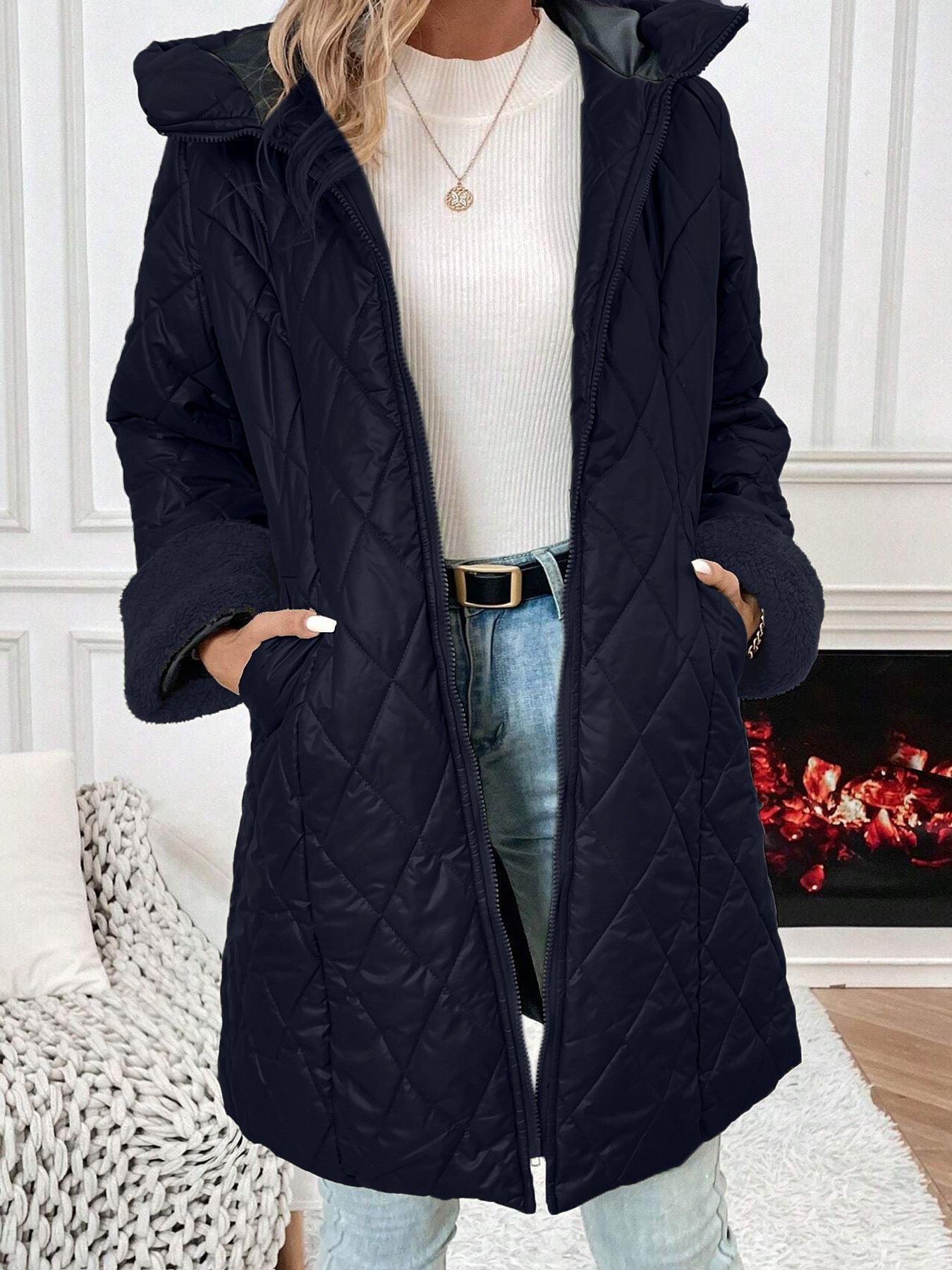 Essential Comfort Cotton Coat