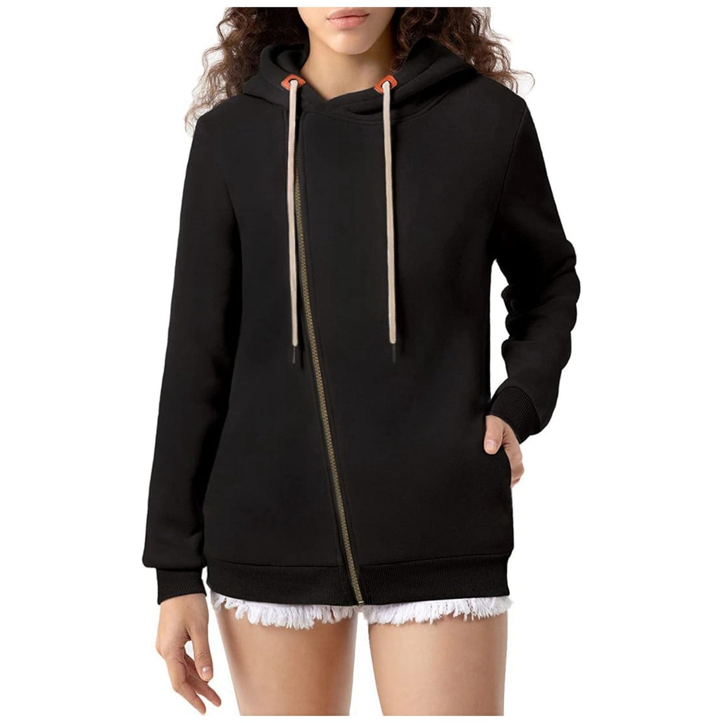 ZipEase Solid Hoodie