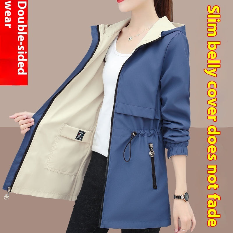 ReversaChic Mid-Length Trench