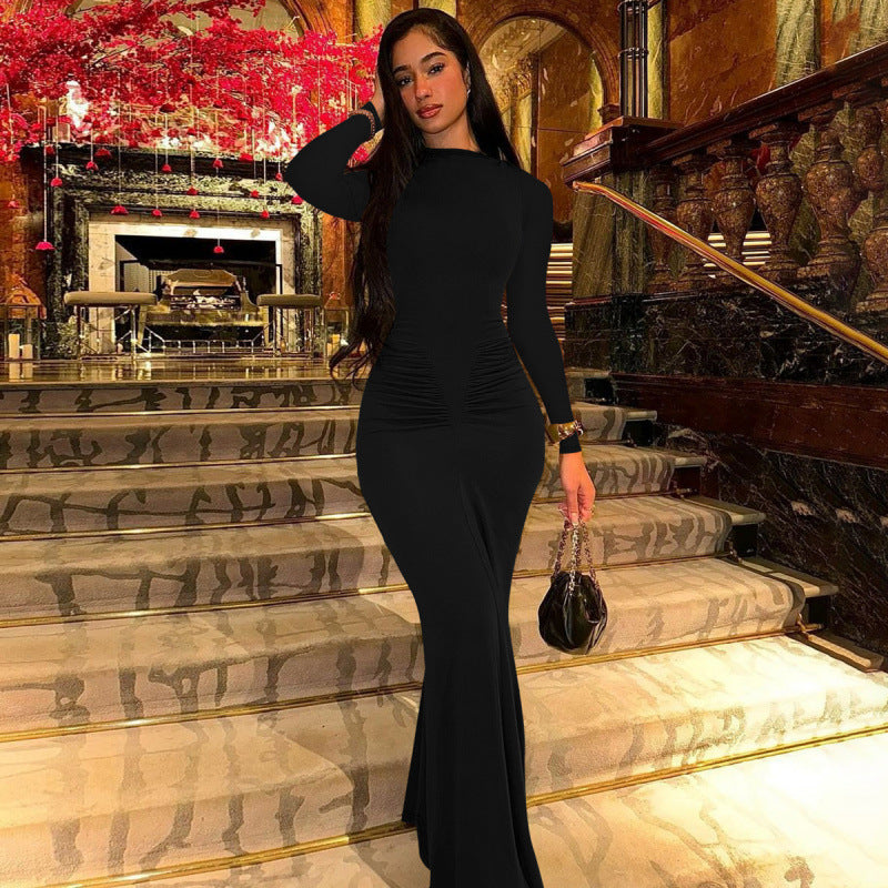 Elysia Pleat Elegance Dress