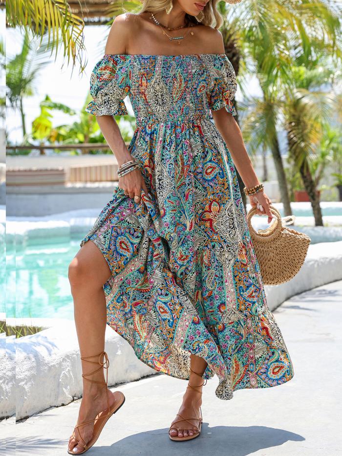 Solara Muse One-Shoulder Maxi