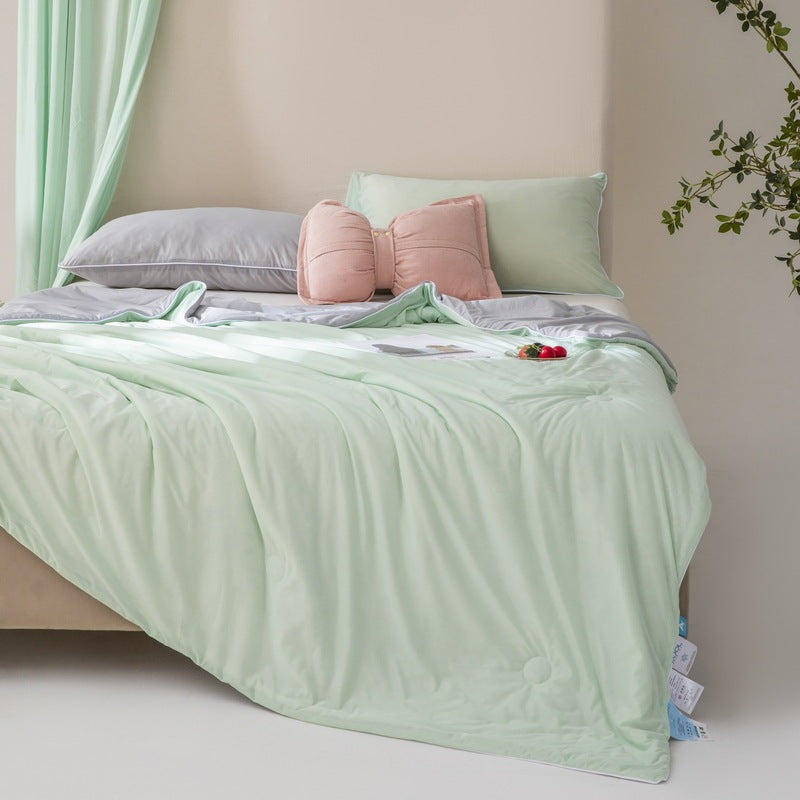 Cool Silk Solid Color Summer Blanket