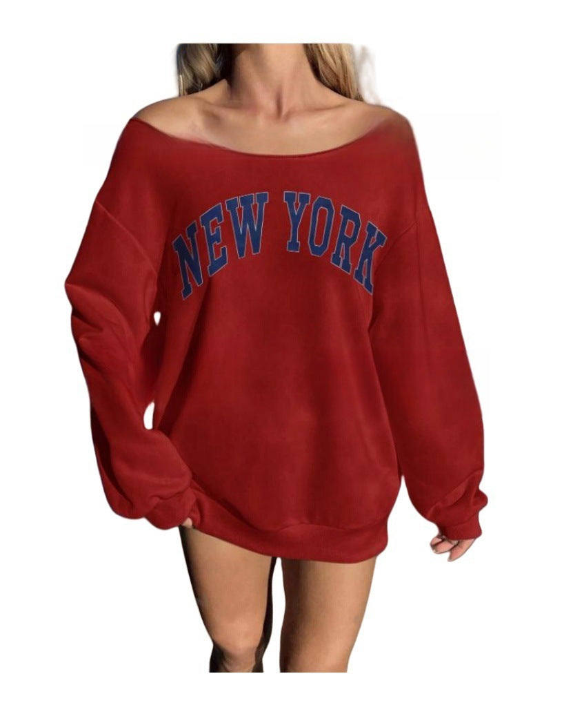 Lexa SlouchScript Sweater