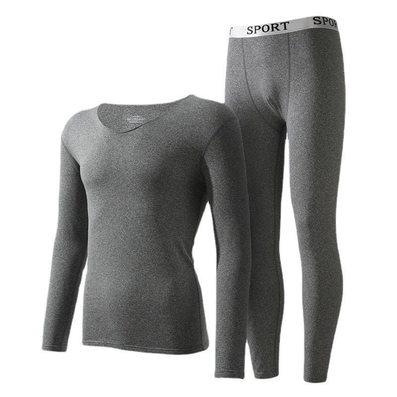 Milk Silk Seamless Thermal Underwear Men's Suit