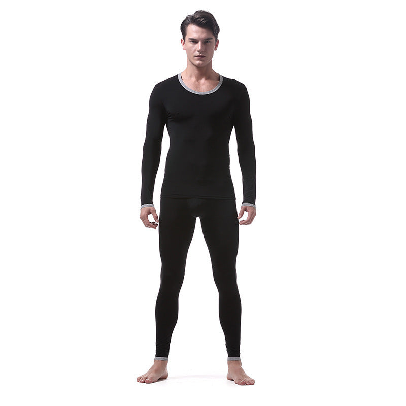 Men's Ice Silk Thermal Underwear Suit