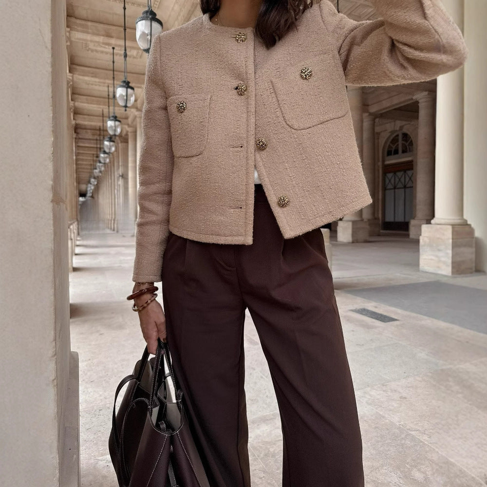 Arden Tweed Elegance Cardigan Coat