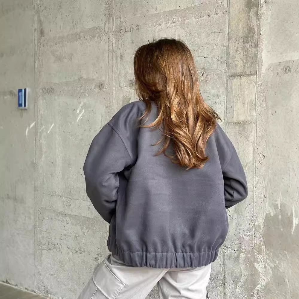 Elevare Stand-Collar Jacket Coat