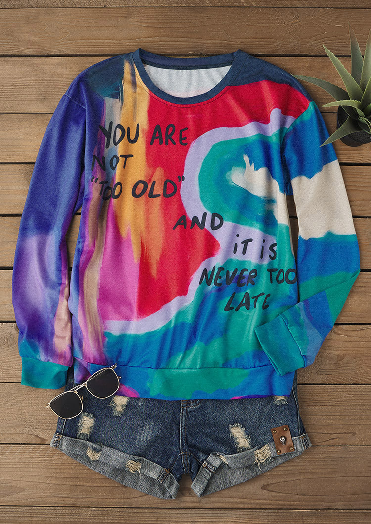 OmbraFlow Gradient Knit Sweater