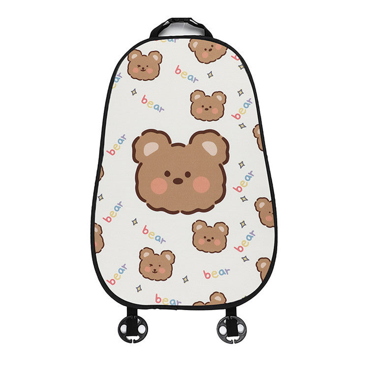 Love Bear Ice Silk Car With Single Piece Cushion