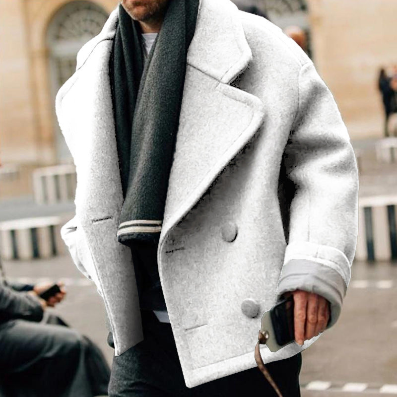 MetroLuxe Wool Coat