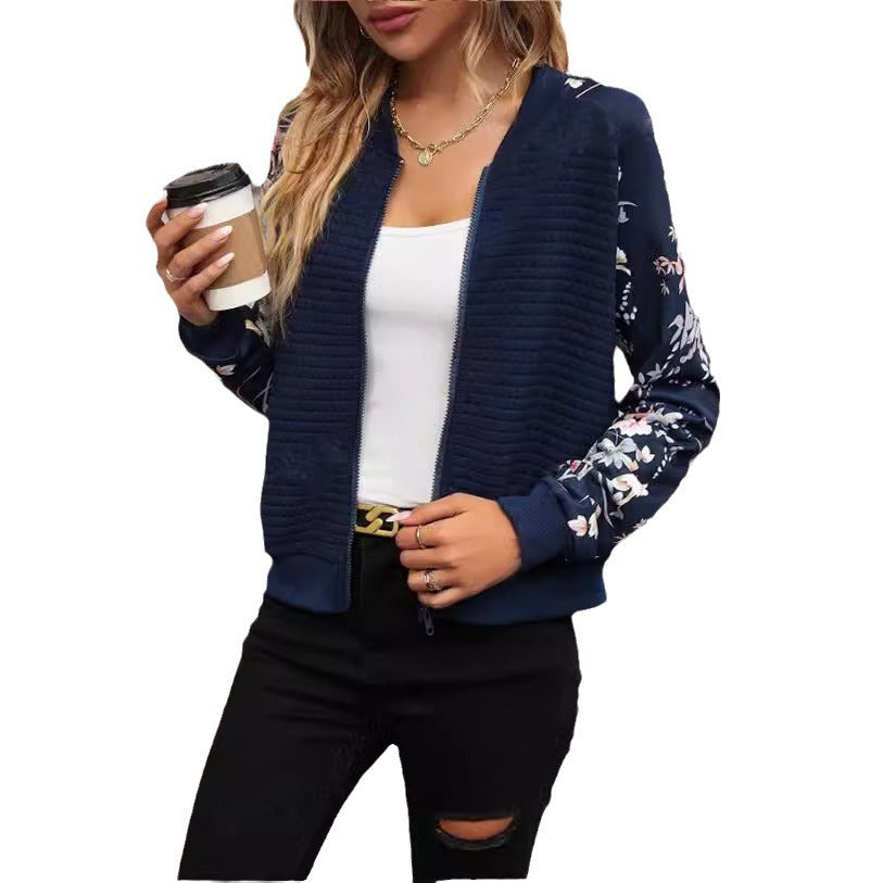 PatchGlow Printed Coat