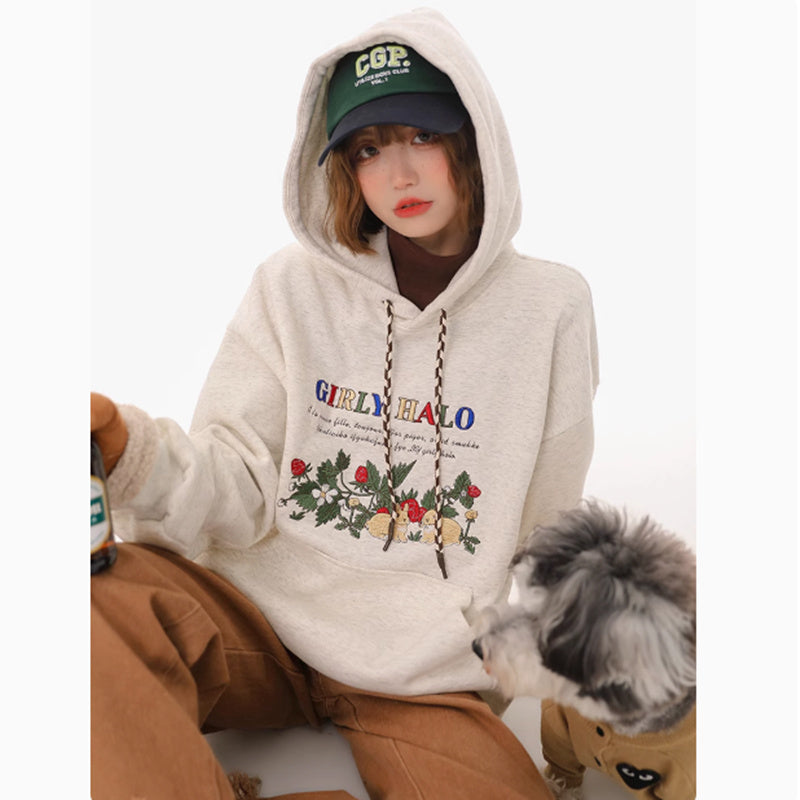 EmberStitch Retro Luxe Hoodie