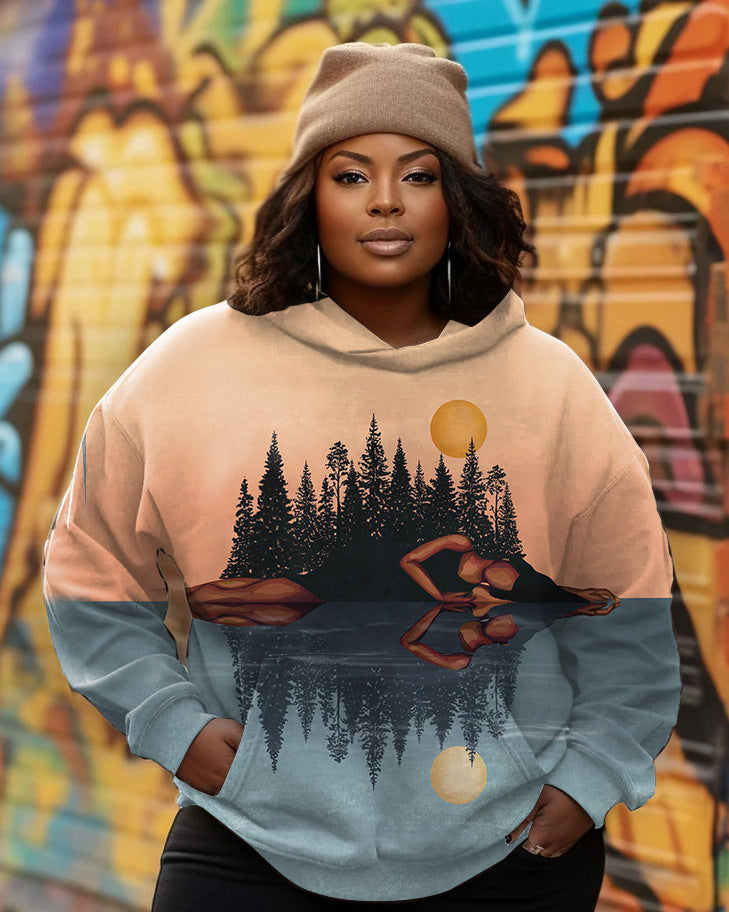 InspirePrint Autumn Hoodie