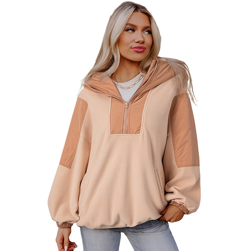 CozyTone Contrast Sweater