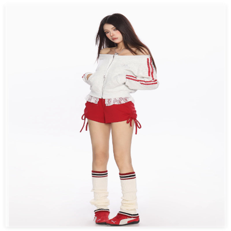VivaEdge One-Shoulder Sweatshirt