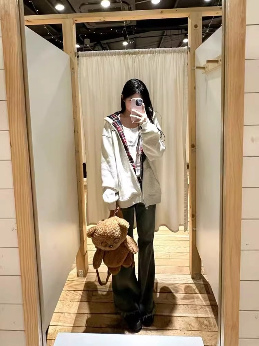Heritage Plaid Fleece Hoodie