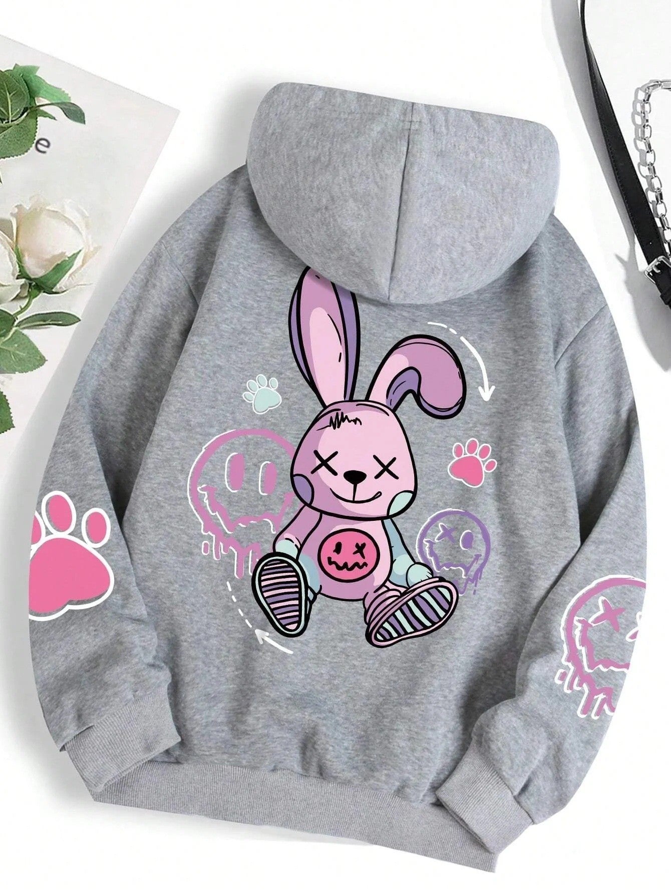UrbanEase Printed Hoodie