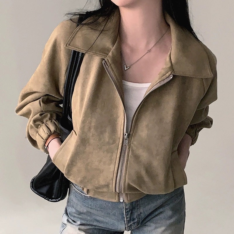 Parisienne Suede Charm Jacket