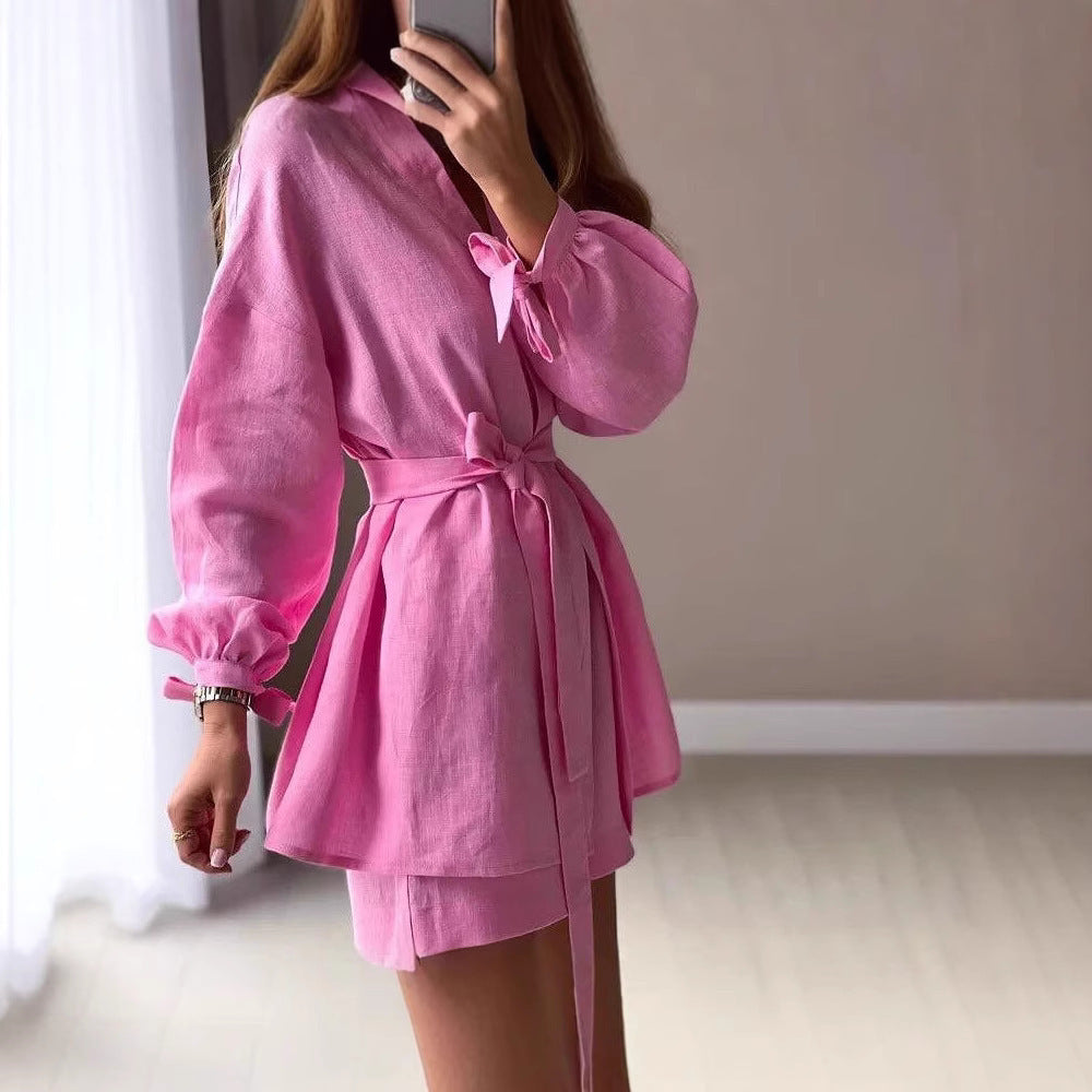 Luxe Lattice Two-Piece Set