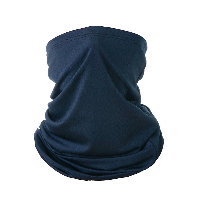 Cycling Sunscreen Mask Ice Silk Headscarf