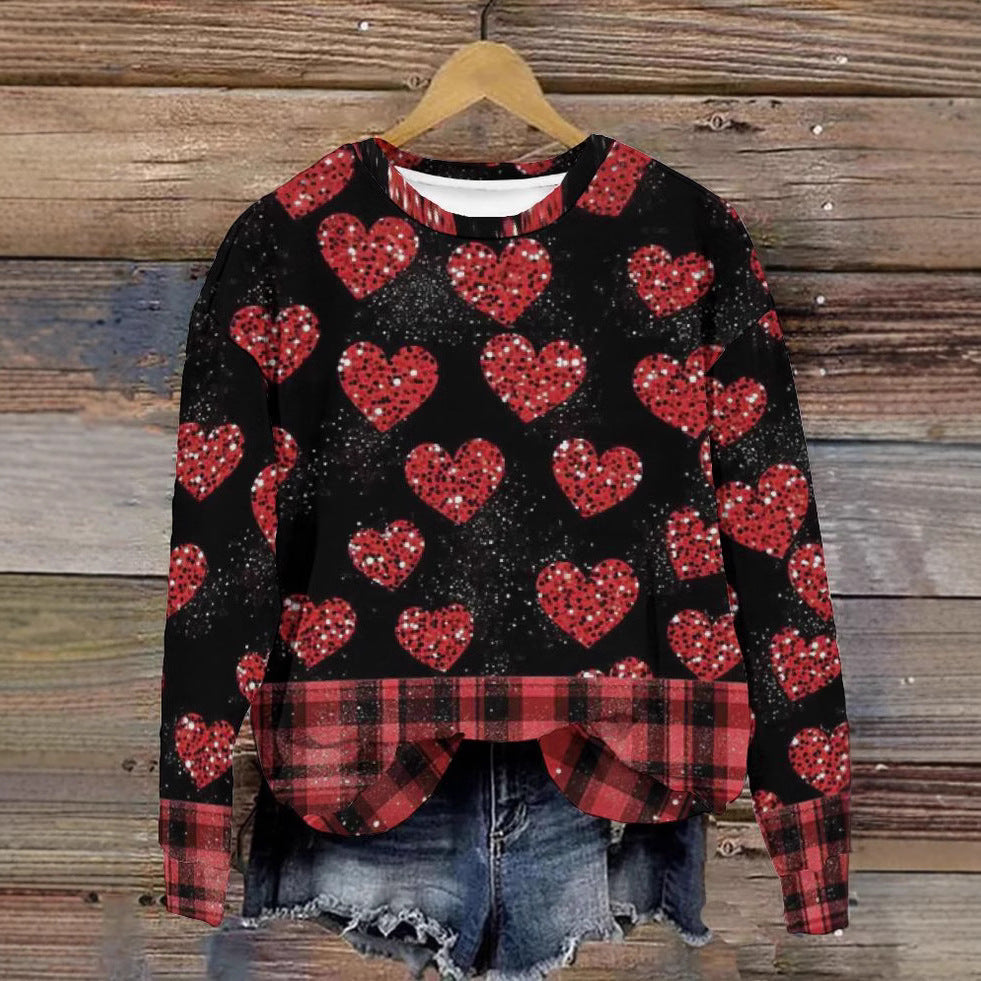 HeartGlow Pullover Hoodie
