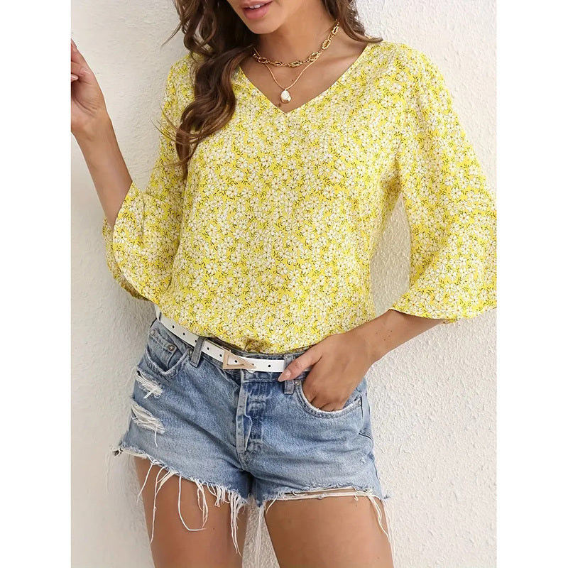 Floravive Flare Blouse