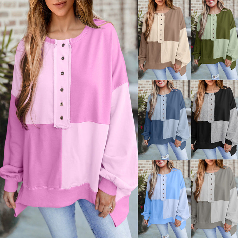 StitchLuxe™ Buckle Lapel Sweater