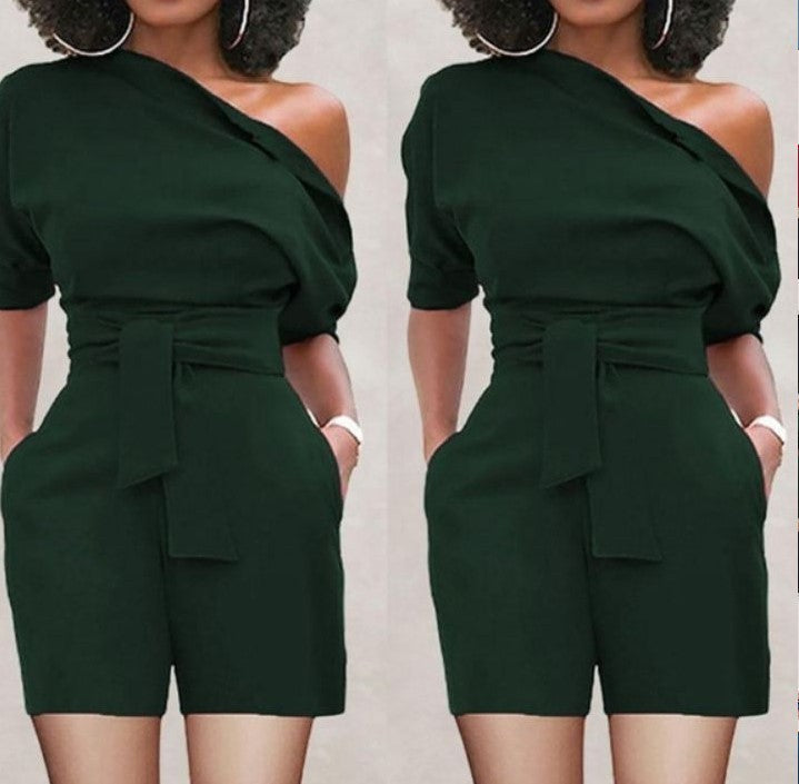 Solenya Button Romper