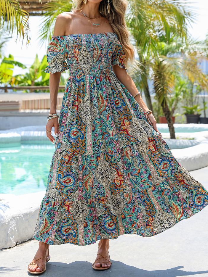 Solara Muse One-Shoulder Maxi