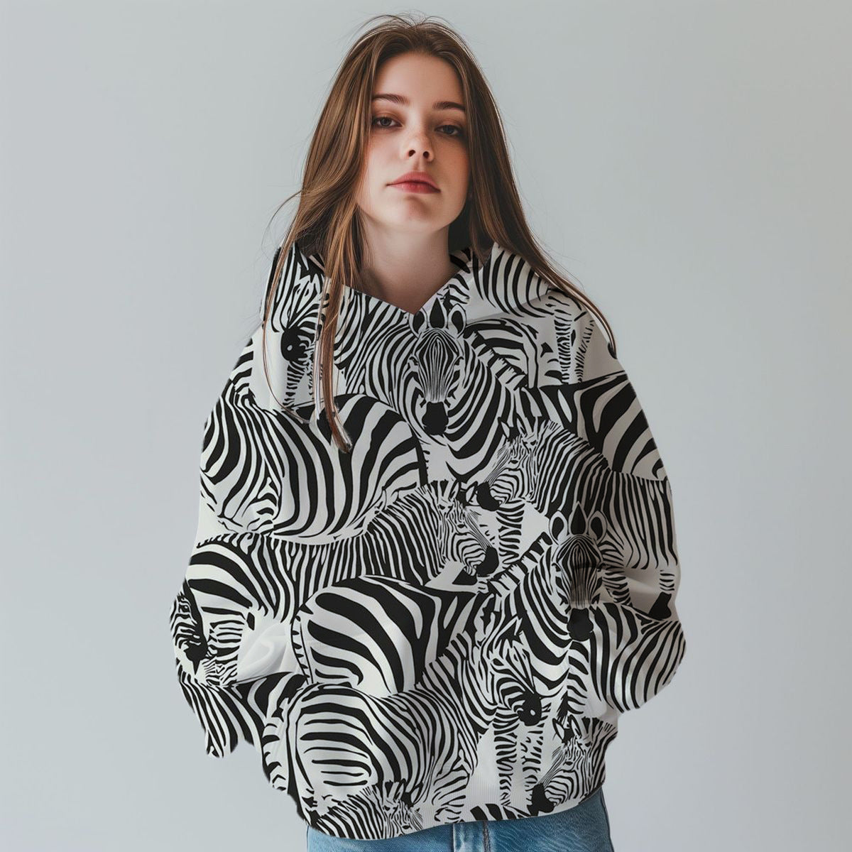 WildVision 3D Leopard Sweater