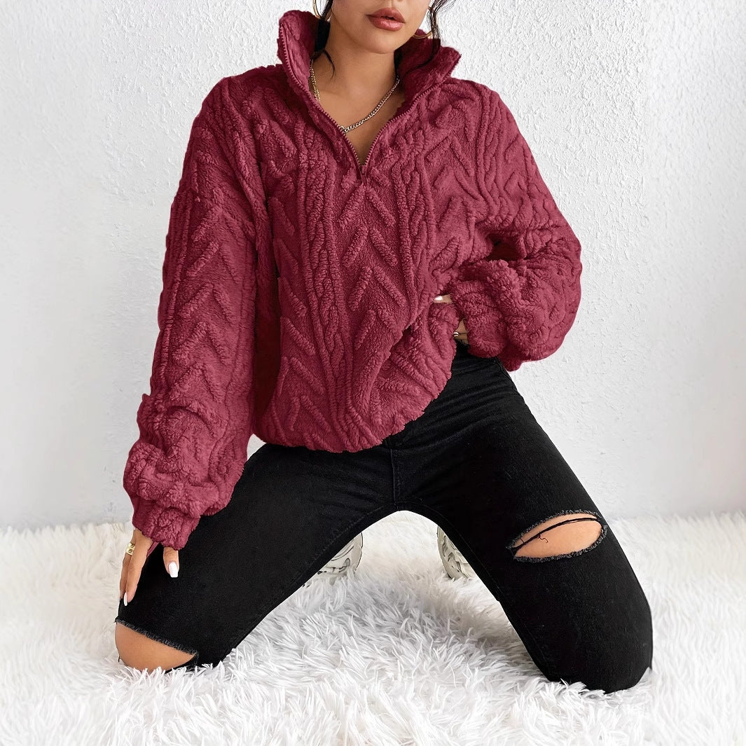 LatteLuxe Double-Sided Pullover