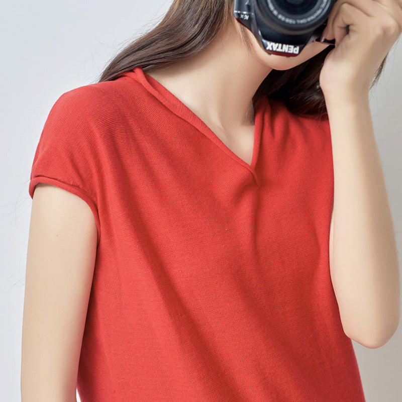 Ice silk sweater