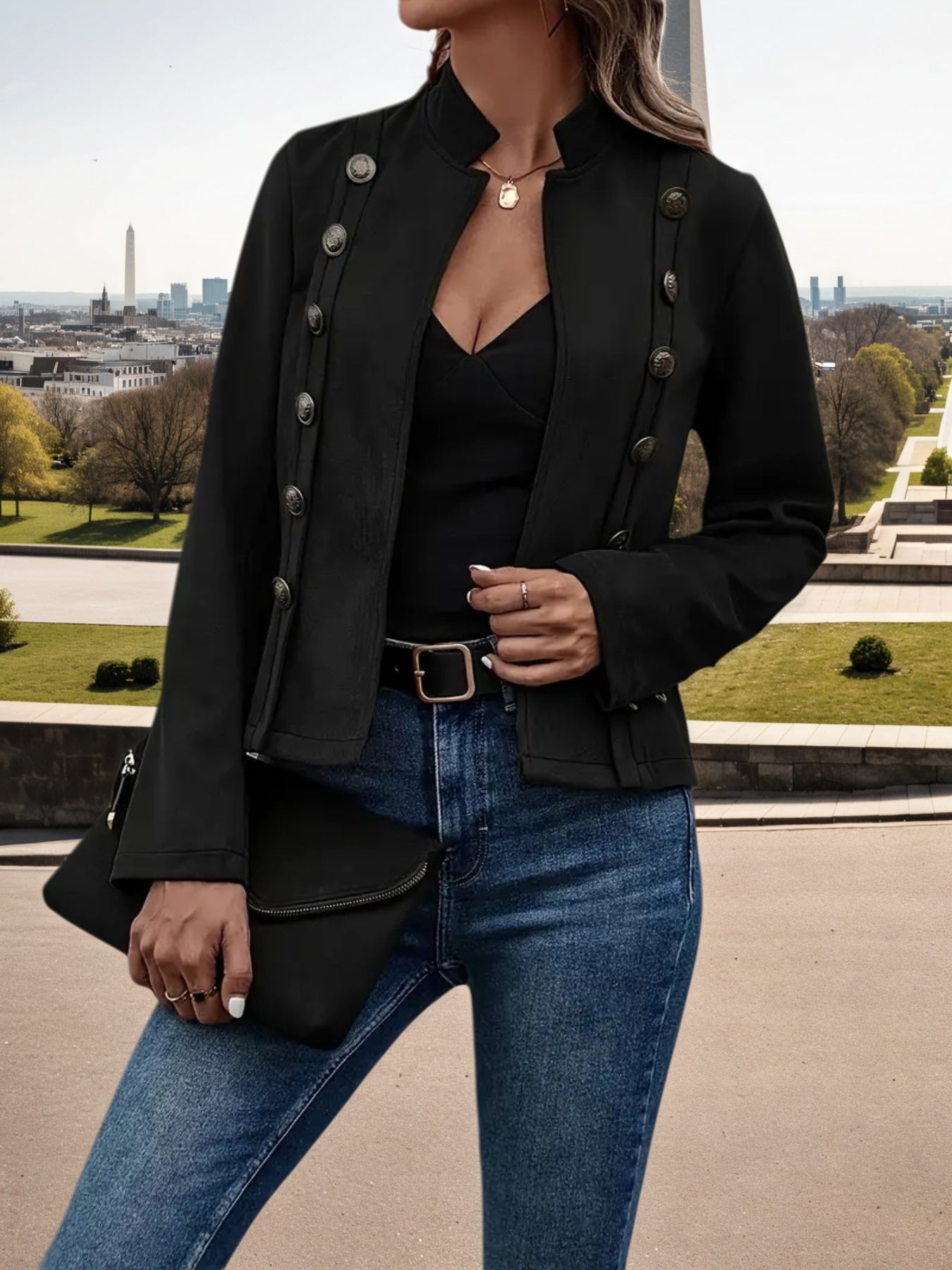 The Aurelia Double-Breast Jacket