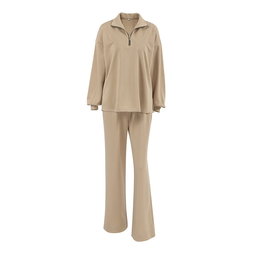 Continental Chic Two-Piece Suit