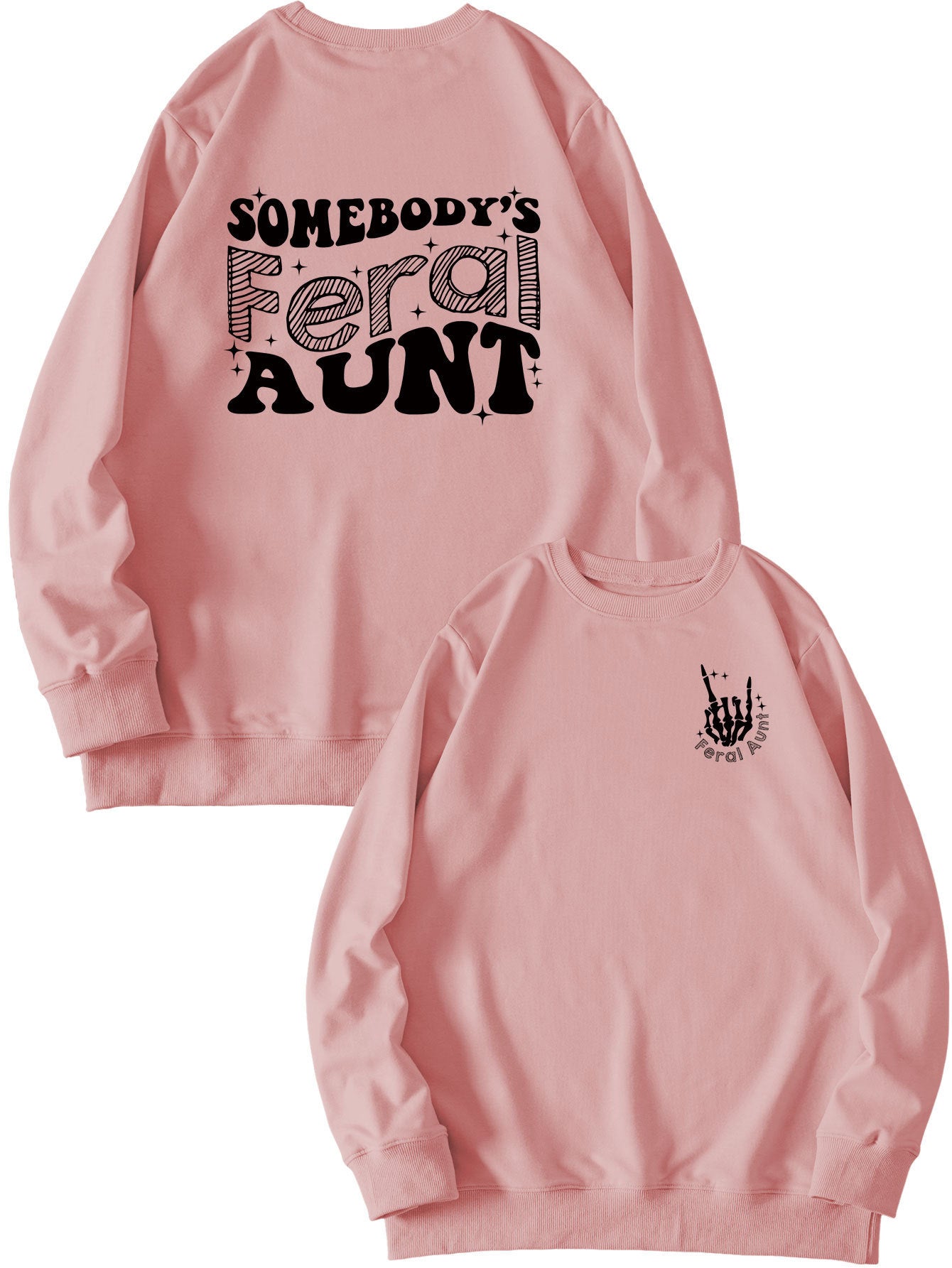 Aurevia Casual Print Sweatshirt