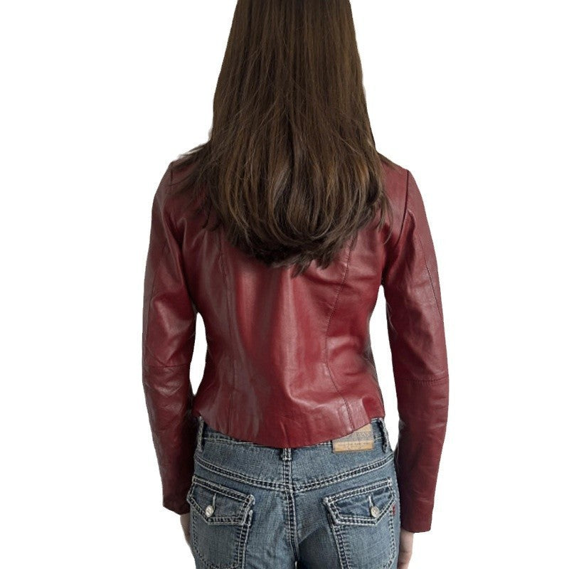 SleekEdge PU Leather Jacket