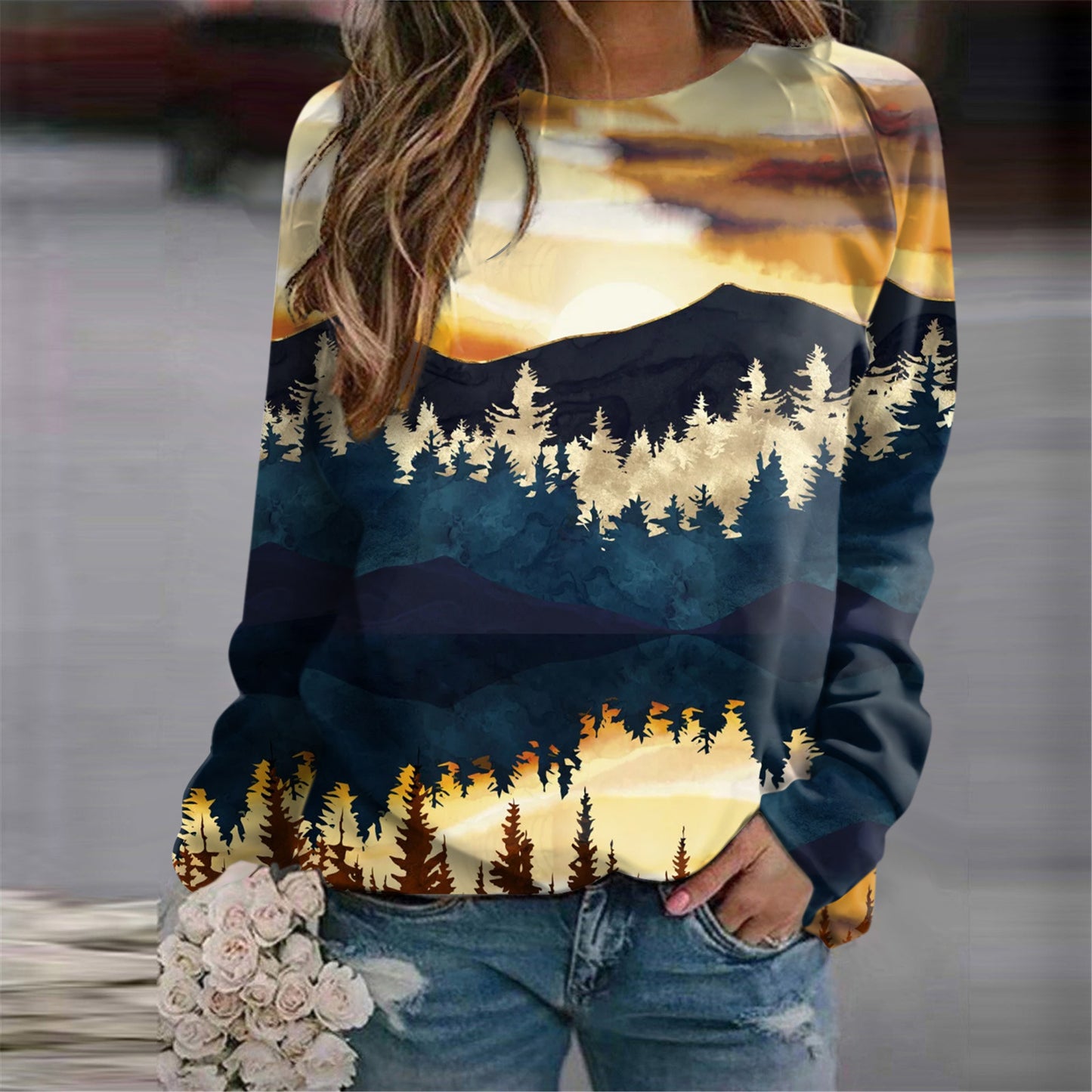 DepthWeave 3D Knit Sweater