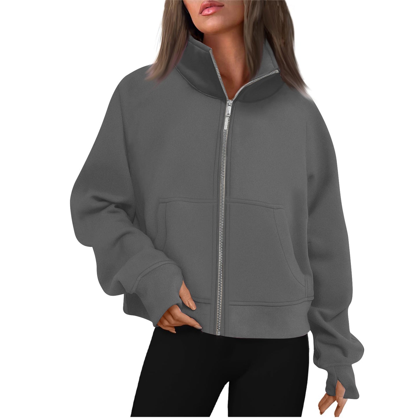 FlexForm Stand Collar Hoodie