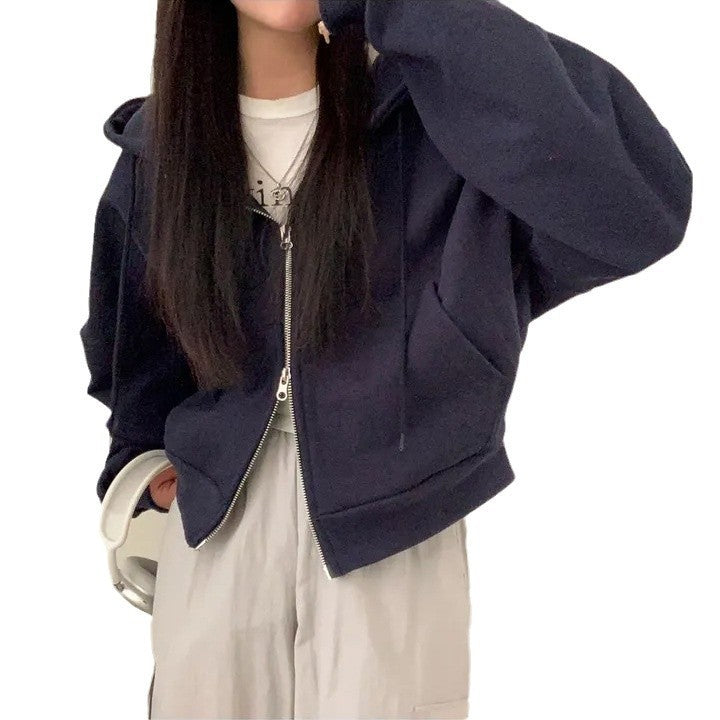 UrbanEdge Double-Zip Fleece Coat