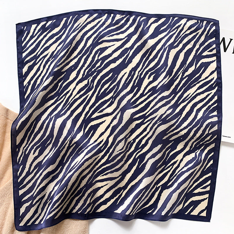 Women's Spring And Autumn Silk Scarf Small Square