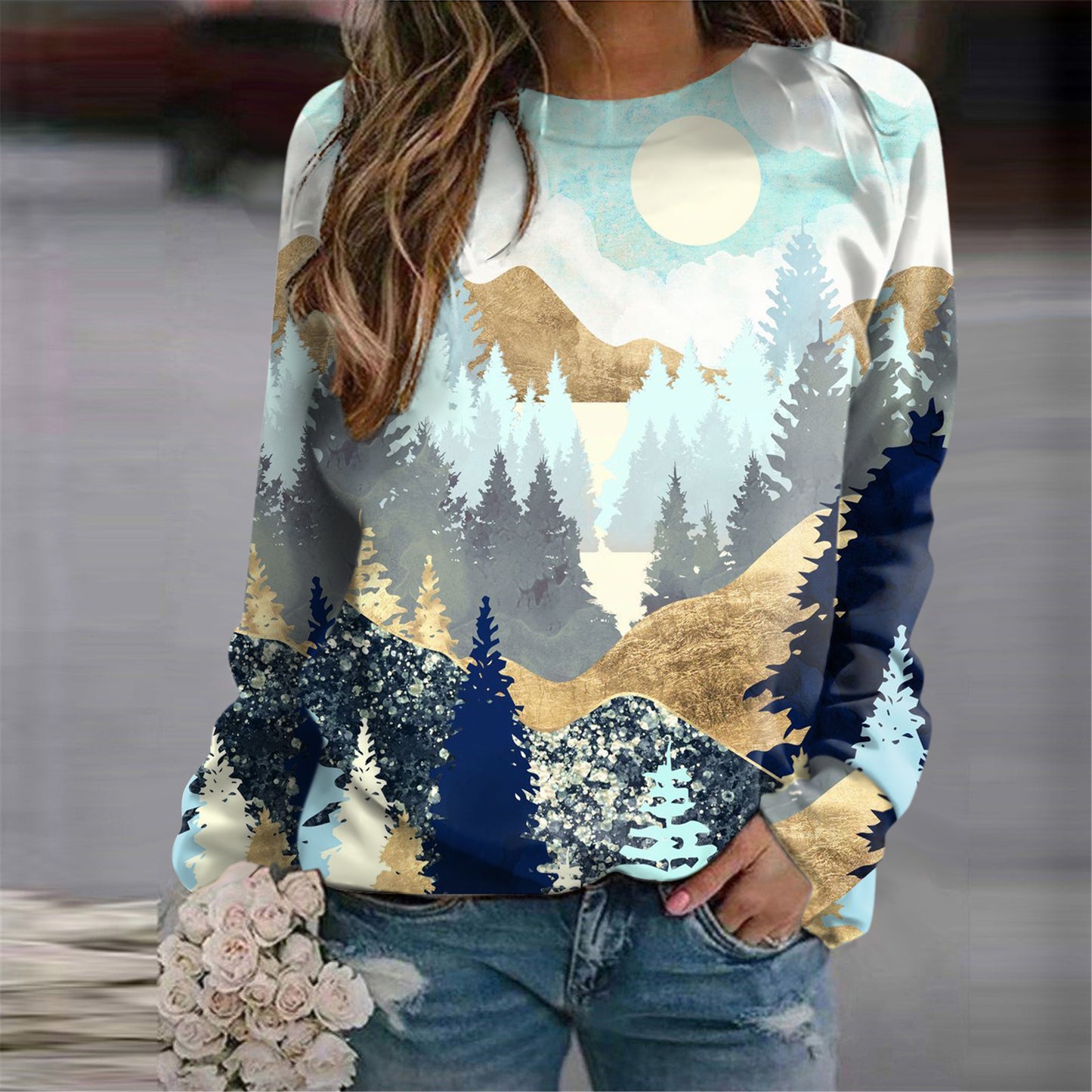 DepthWeave 3D Knit Sweater