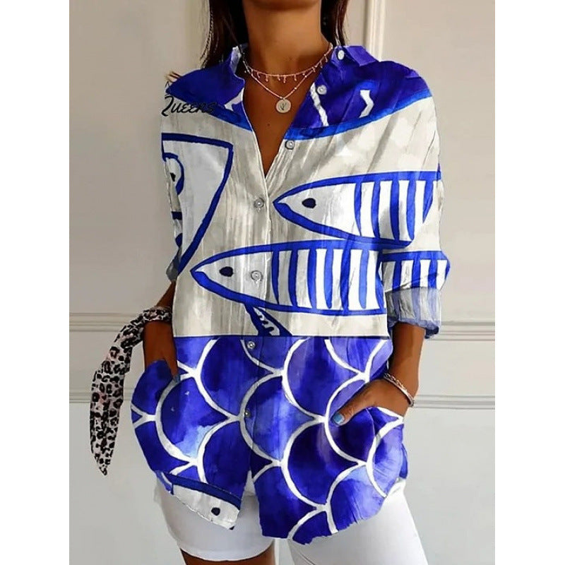 The PetalMuse 3D Floral Shirt