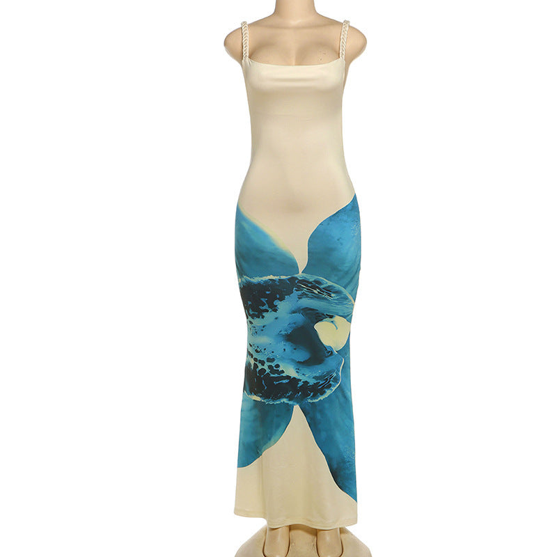 Heatwave Muse Backless Sheath Dress