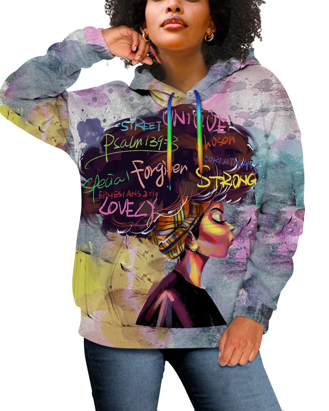 CharmKnit Printed Hoodie