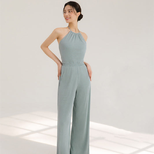 SculptHalter™ Fitness Jumpsuit