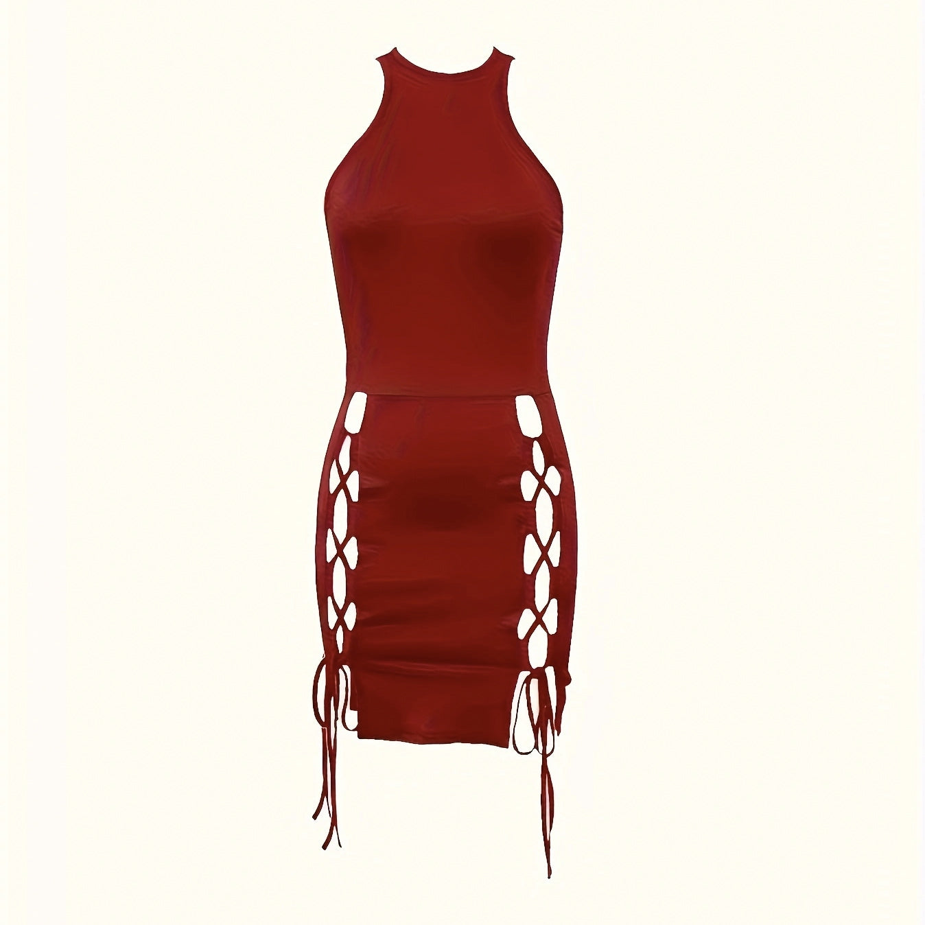 Celestía Lace-Up Midi